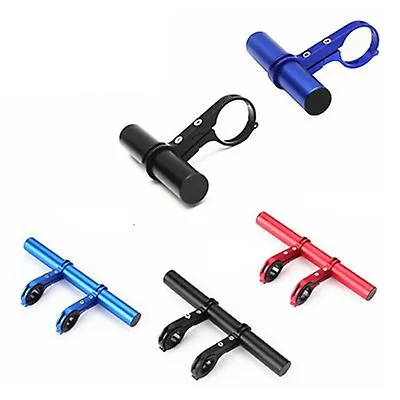 10cm blue Aluminum alloy bicycle extension rod, multi-function extension bracket AZ10361