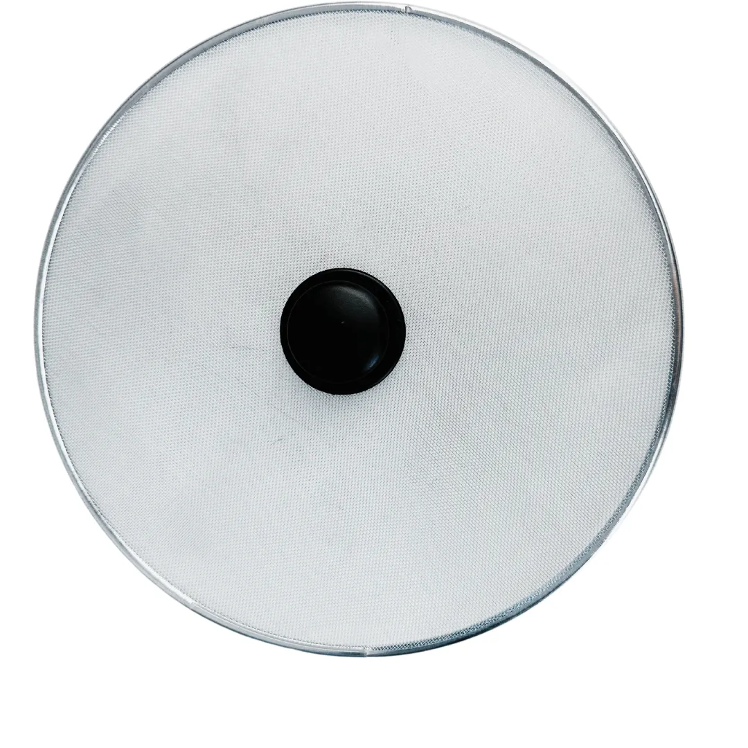 11-Inch Splatter Screen with Convenient Knob Handle