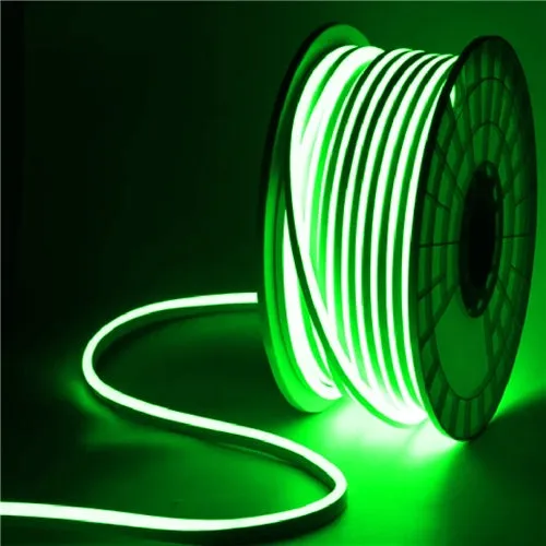 12v 3mm Neoflex3 216 LED Neon Rope Light Green 1m Bing Light