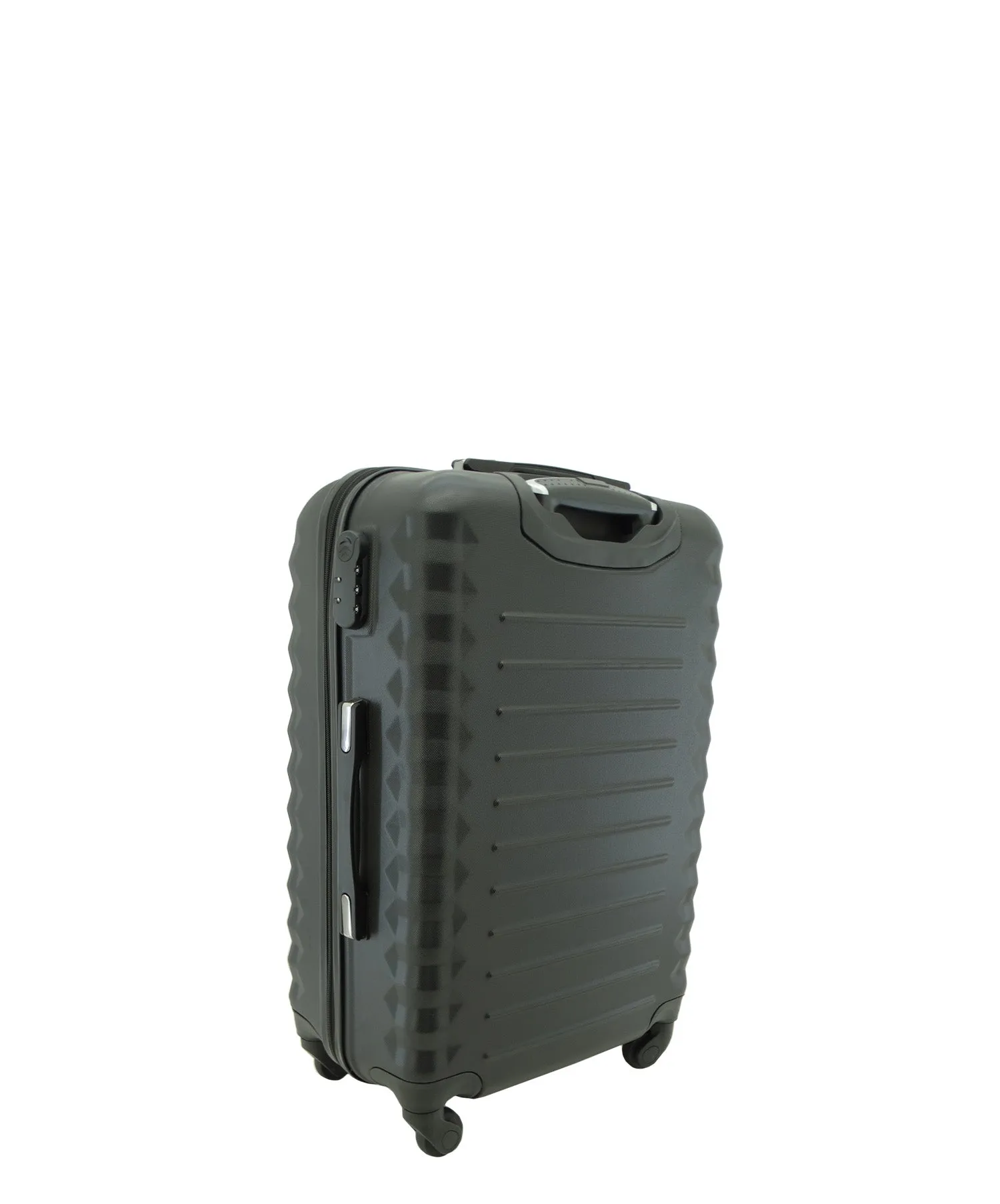 1597BK2, 20" Airliner, Small Hardshell Spinner Suitcase - Black