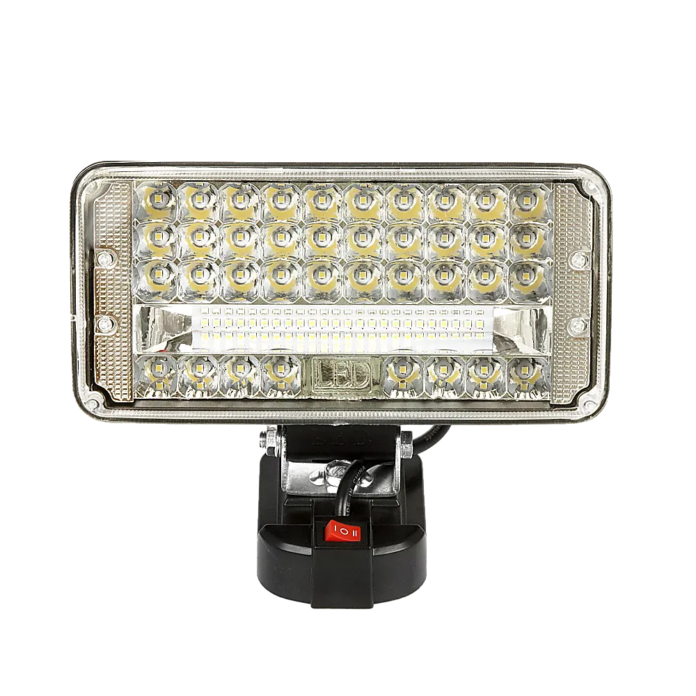 18V Swivel LED Work Light, IP67, 59 LED, 177W, for Makita