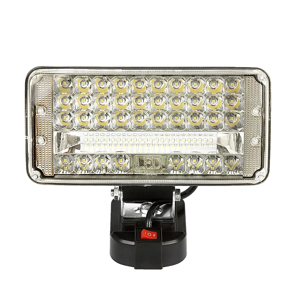 18V Swivel LED Work Light, IP67, 59 LED, 177W, for Makita