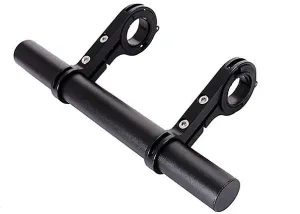 20cm black Aluminum alloy bicycle extension rod, multi-function extension bracket AZ10358