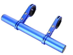 20cm blue Aluminum alloy bicycle extension rod, multi-function extension bracket AZ10368