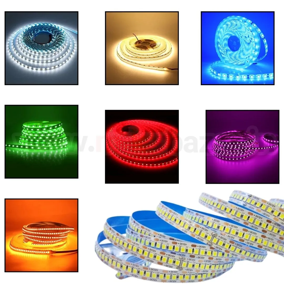 2835 12VDC LED Strips - 5 Meters Roll