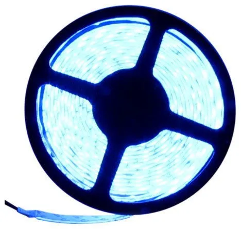 3528SMD Nova Bright Blue Super Bright Flexible LED Light  Strip 16 Ft Reel Only