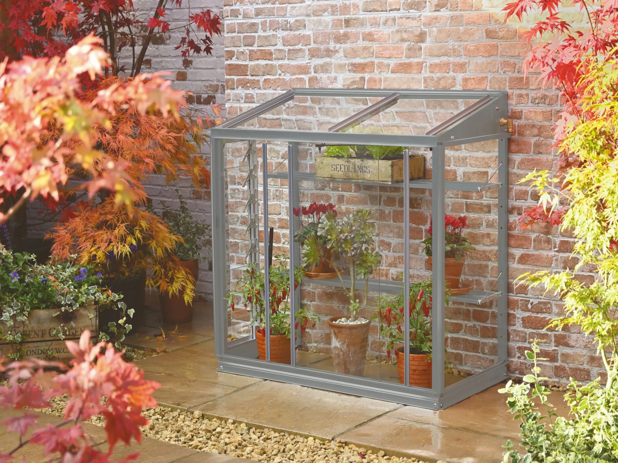 Access Harlow 3' 4" Lean-to Mini Greenhouse