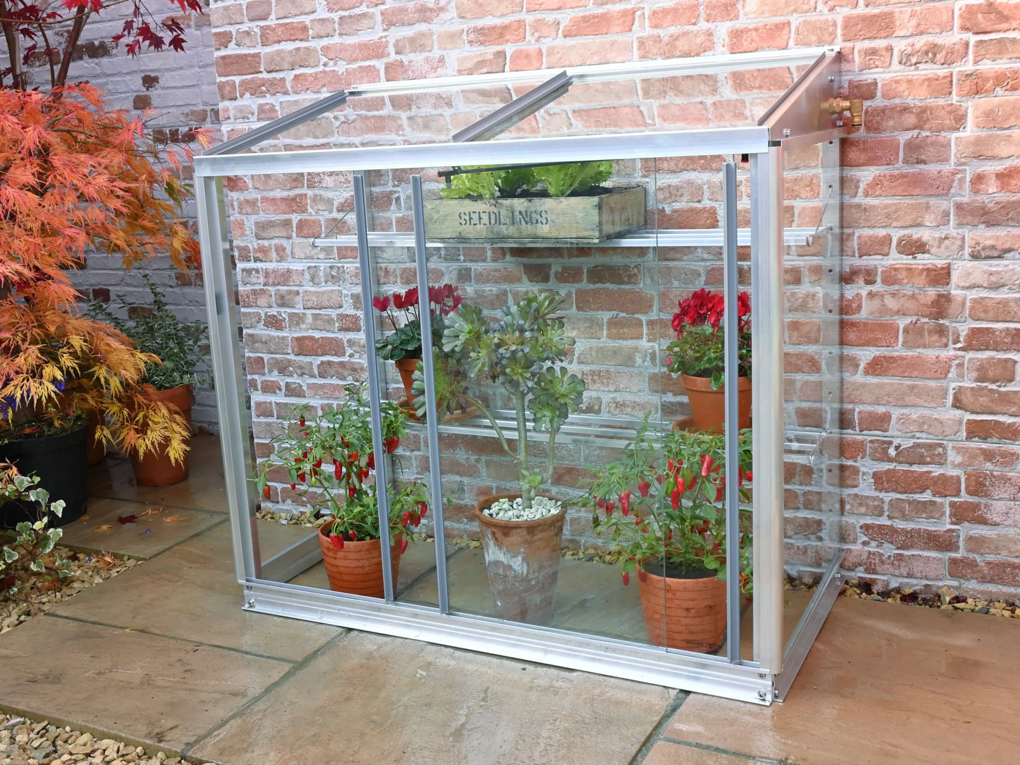 Access Harlow 3' 4" Lean-to Mini Greenhouse