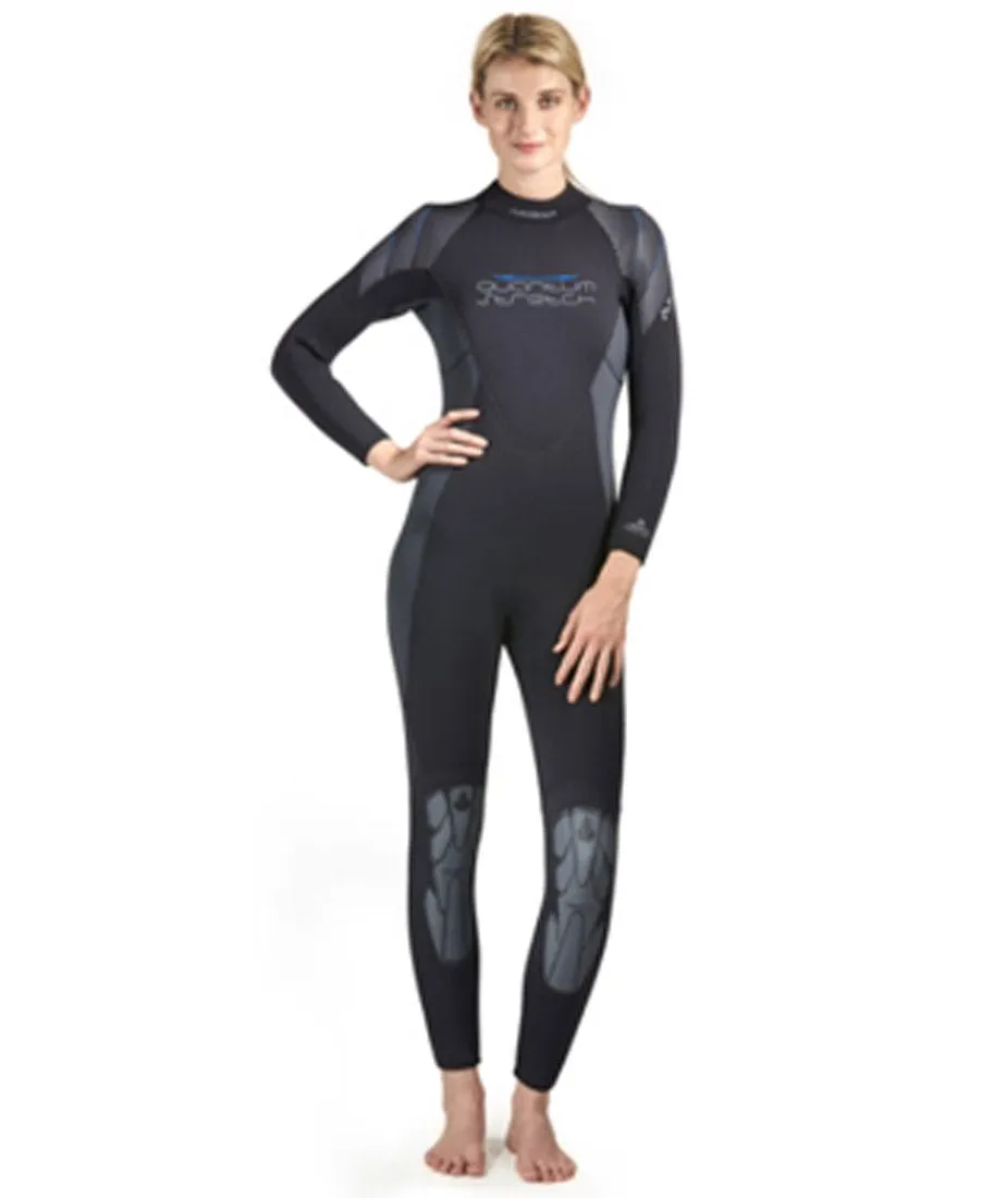 Akona Womens 7mm Quantum Stretch Full Wetsuit Glued and Blind Stitched