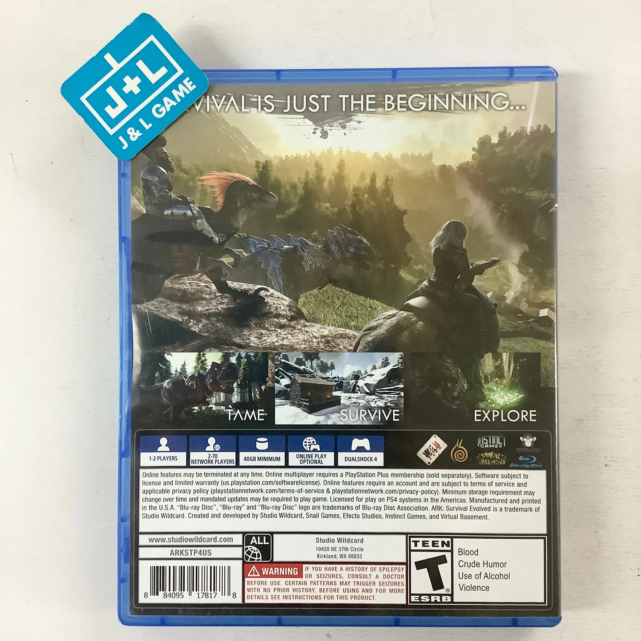 ARK: Survival Evolved - (PS4) PlayStation 4 [Pre-Owned]