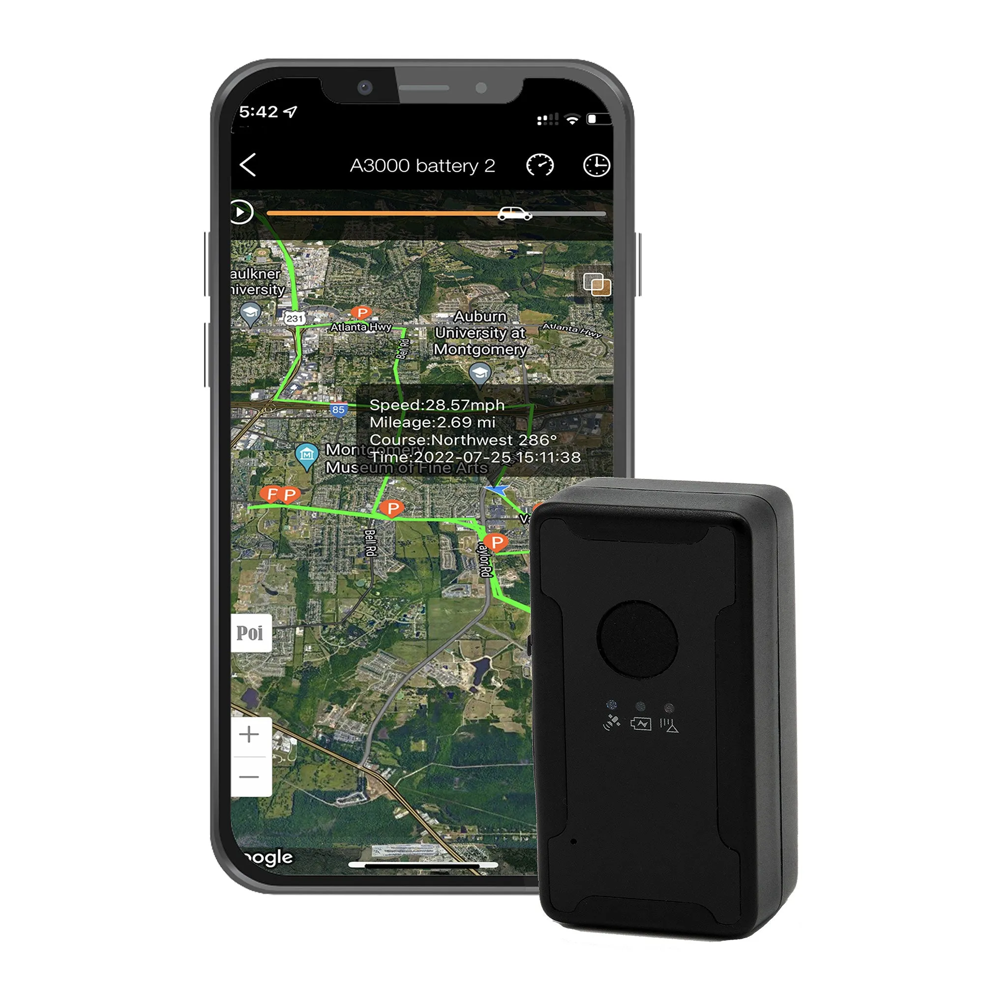 Battery Powered GPS Tracker:  iTrail® GPS900-4G