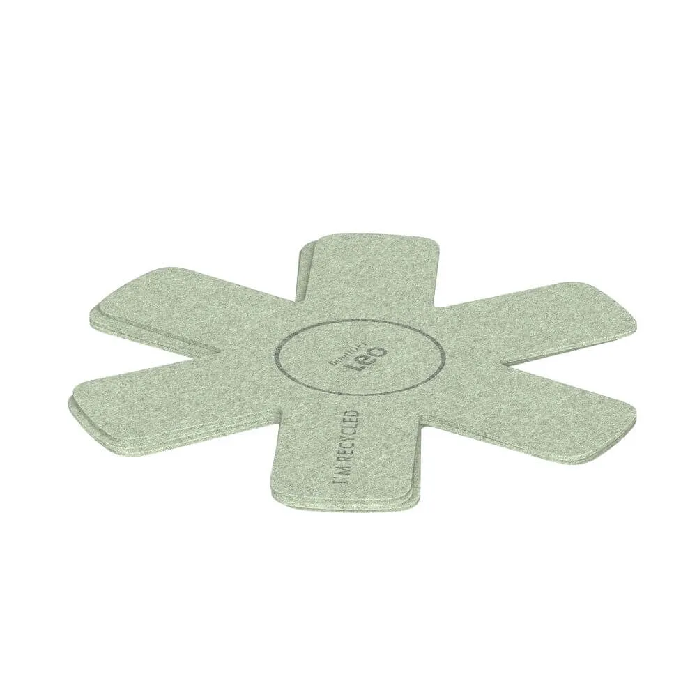 BergHOFF Recycled Felt Pot & Pan Protectors 3 Pack Green