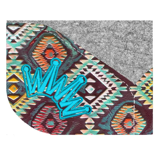 Best Ever 3/4" Kush Pad with Aztec Wear Leathers- 28"X28"