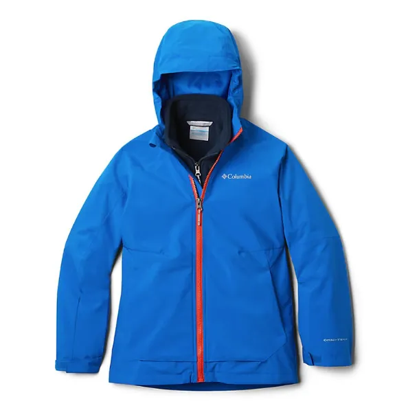 Columbia Super Blue Tolt Trek Stretch Interchange Jacket