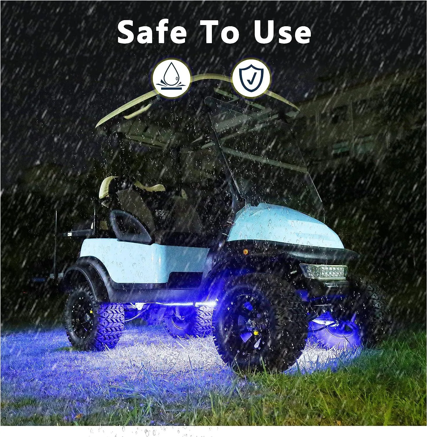 Cool Universal Golf Cart LED Light Strips - 10L0L