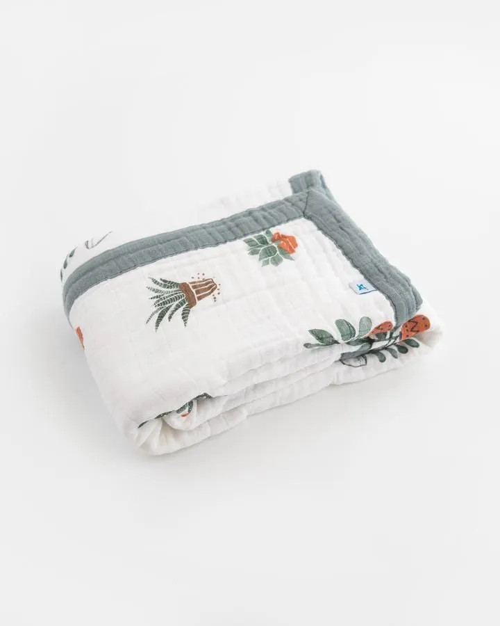 Cotton Muslin Baby Blanket - Prickle Pots