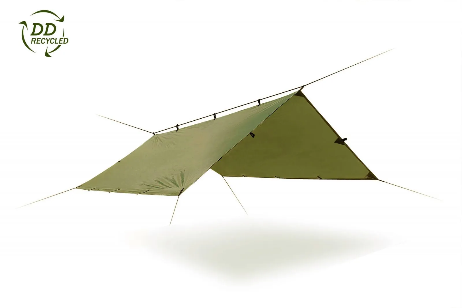 DD Hammocks Recycled Tarp 3 x 2.9 Olive Drab