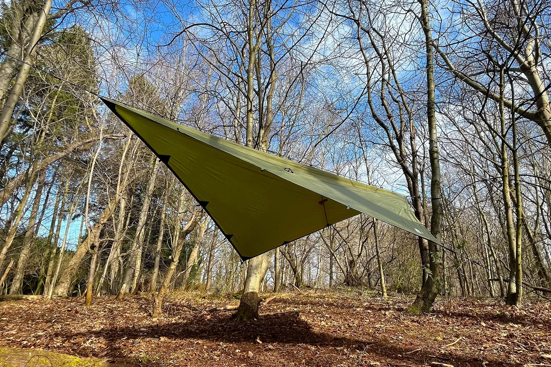 DD Hammocks Recycled Tarp 3 x 2.9 Olive Drab