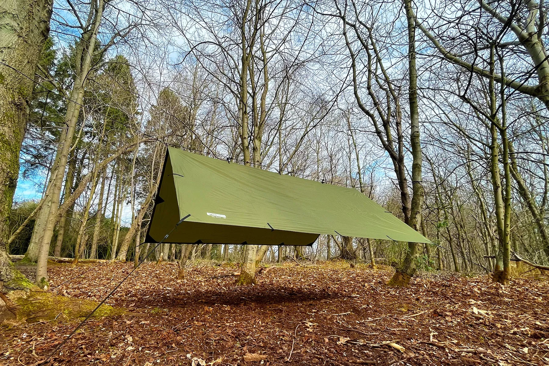 DD Hammocks Recycled Tarp 3 x 2.9 Olive Drab