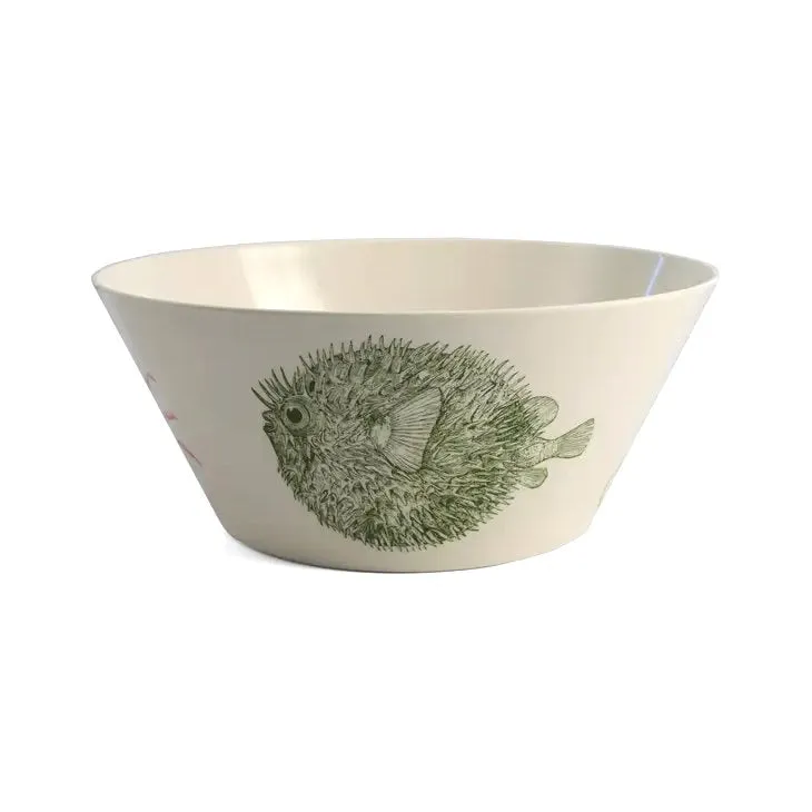 Deep Sea Life Melamine 8-Pc. Soup/Cereal Bowls Set