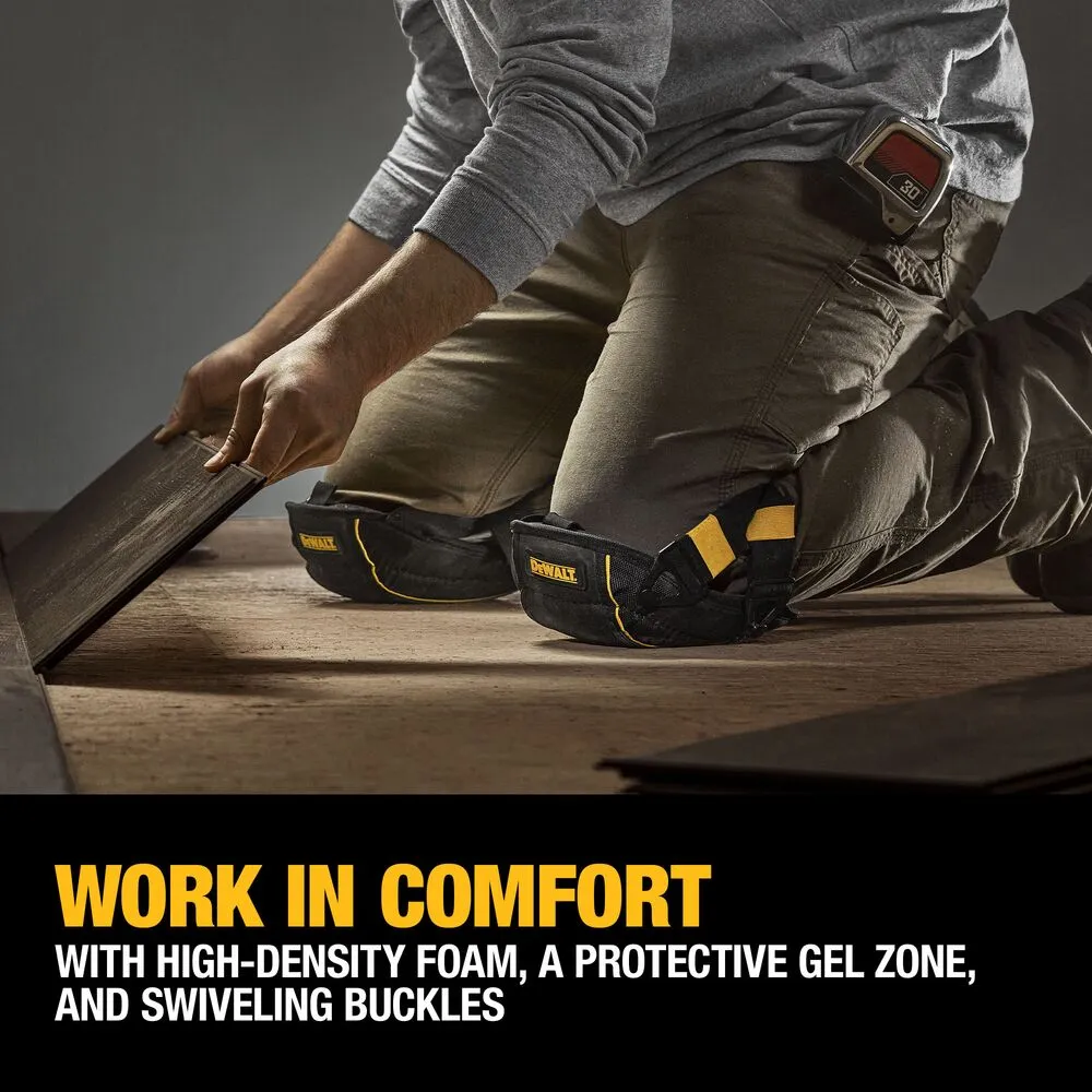 DeWALT DWST590014 Comfortable Flooring Knee Pads w/ Gel Zone