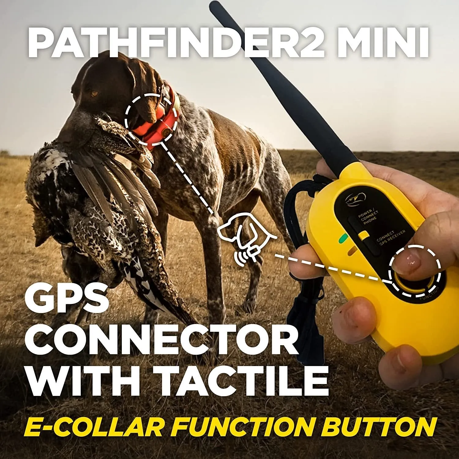 Dogtra PATHFINDER2 MINI Additional GPS Dog Tracking Collar - Orange