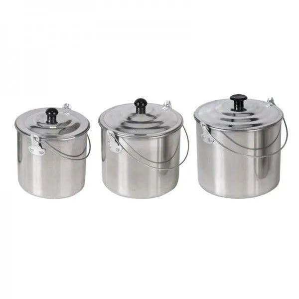 Elemental - 3 Piece Aluminium Billy Can Set