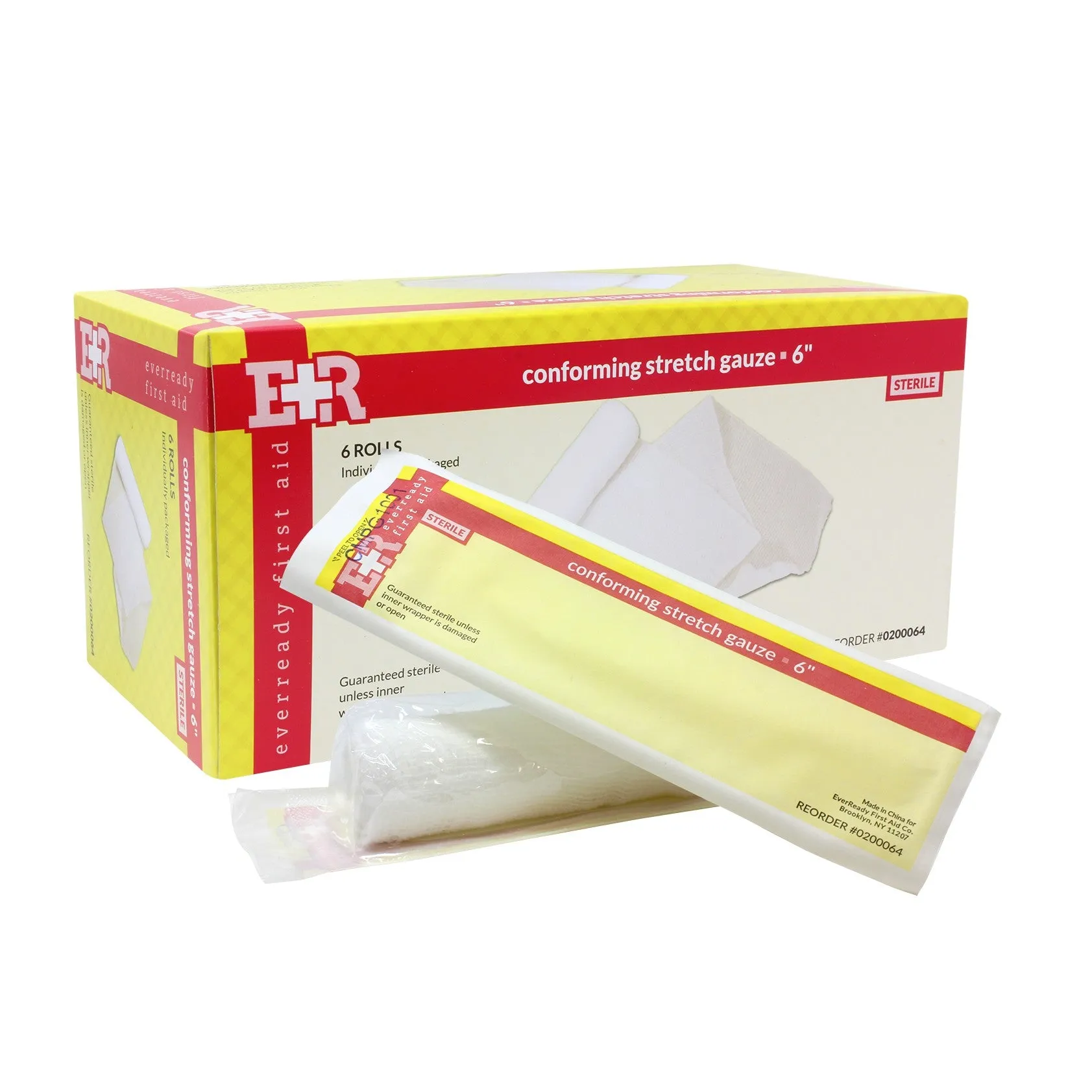 Ever Ready First Aid Sterile Conforming Gauze Roll Bandage