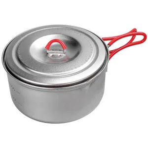 Evernew Titanium Ti UL Ultralight Pot 900ml w/Lid & Insulated Handles ECA533