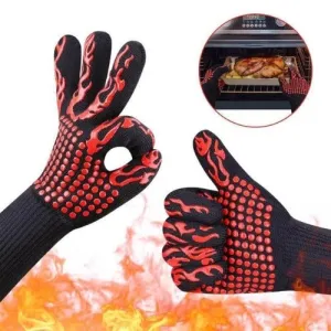 Extreme Heat Resistant BBQ Fireproof Gloves