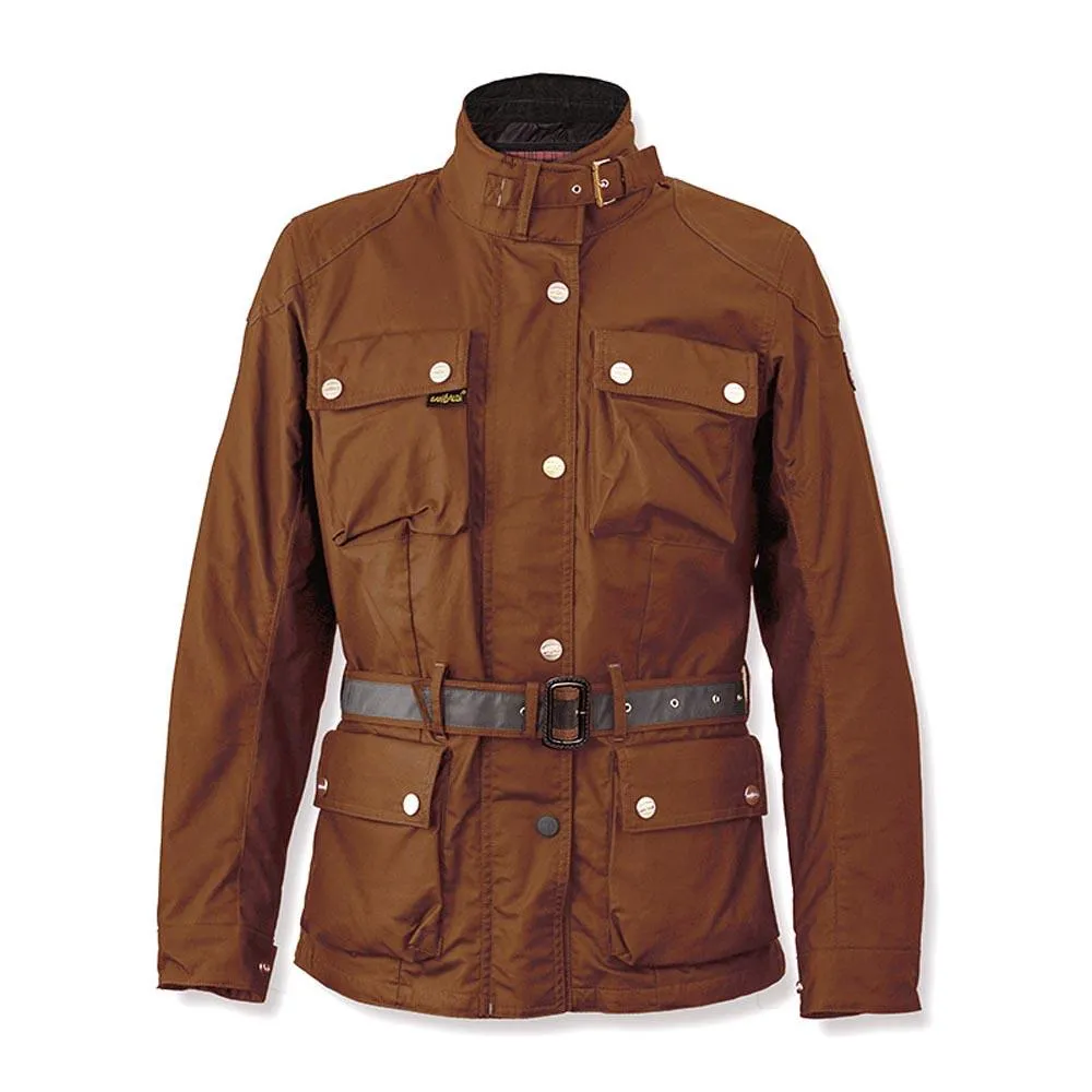 Garibaldi Heritage 1972 Brown Wax Cotton Look Ladies Jacket CE