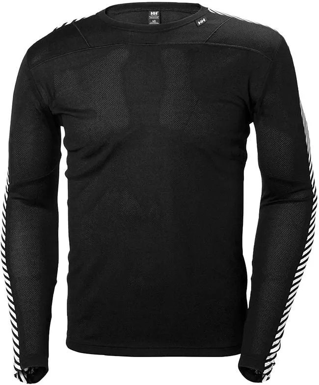 Helly Hansen Mens LIFA Crew Thermal Black