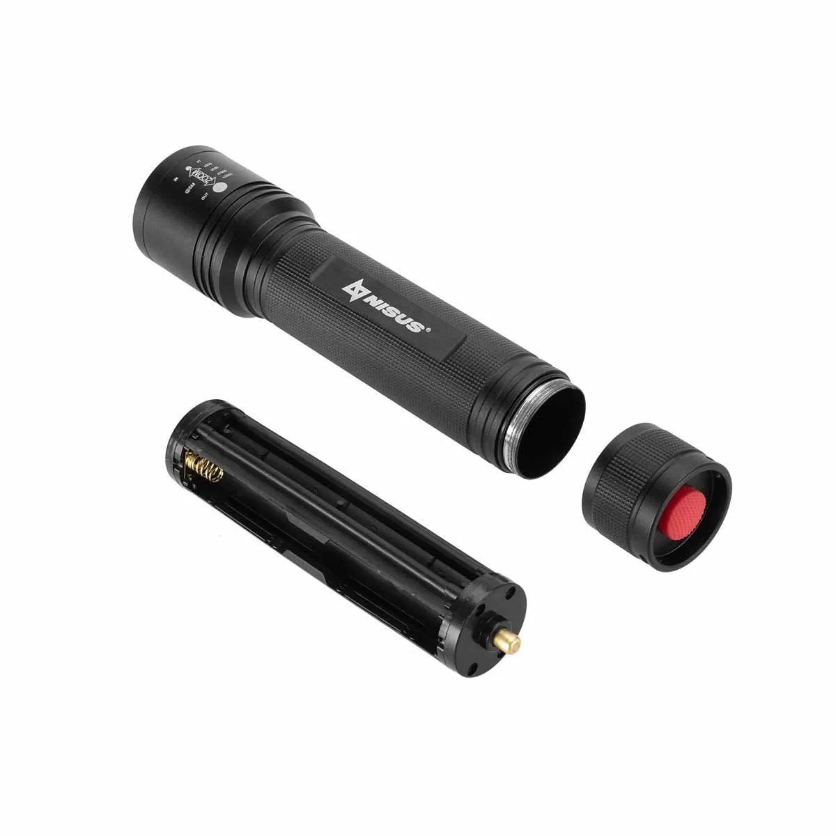 High-Powered LED Handheld Flashlight with Zoom