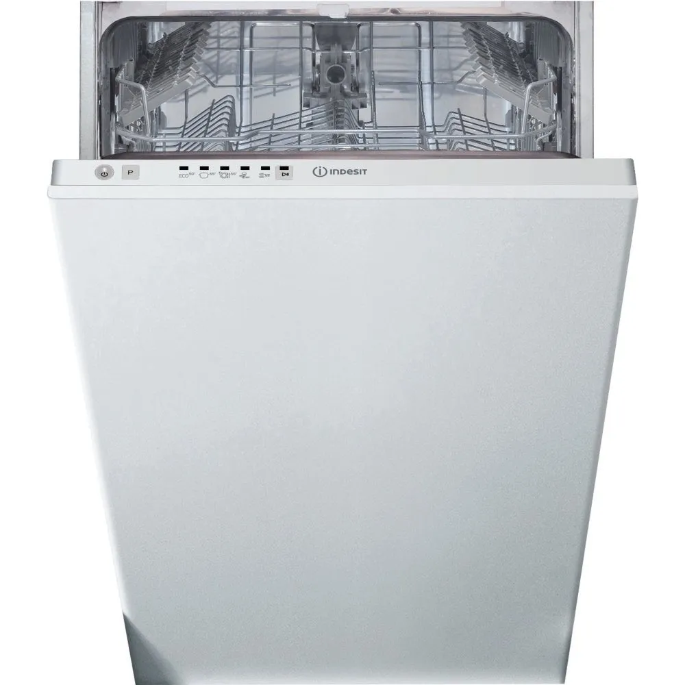 Indesit DI9E2B10UK 45cm Fully Integrated 9 Place Setting Slimline Dishwasher