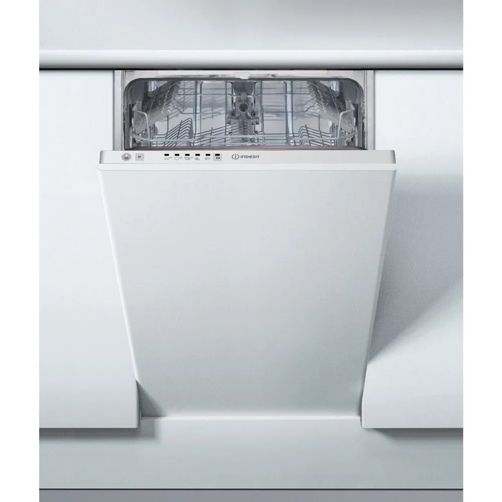 Indesit DI9E2B10UK 45cm Fully Integrated 9 Place Setting Slimline Dishwasher