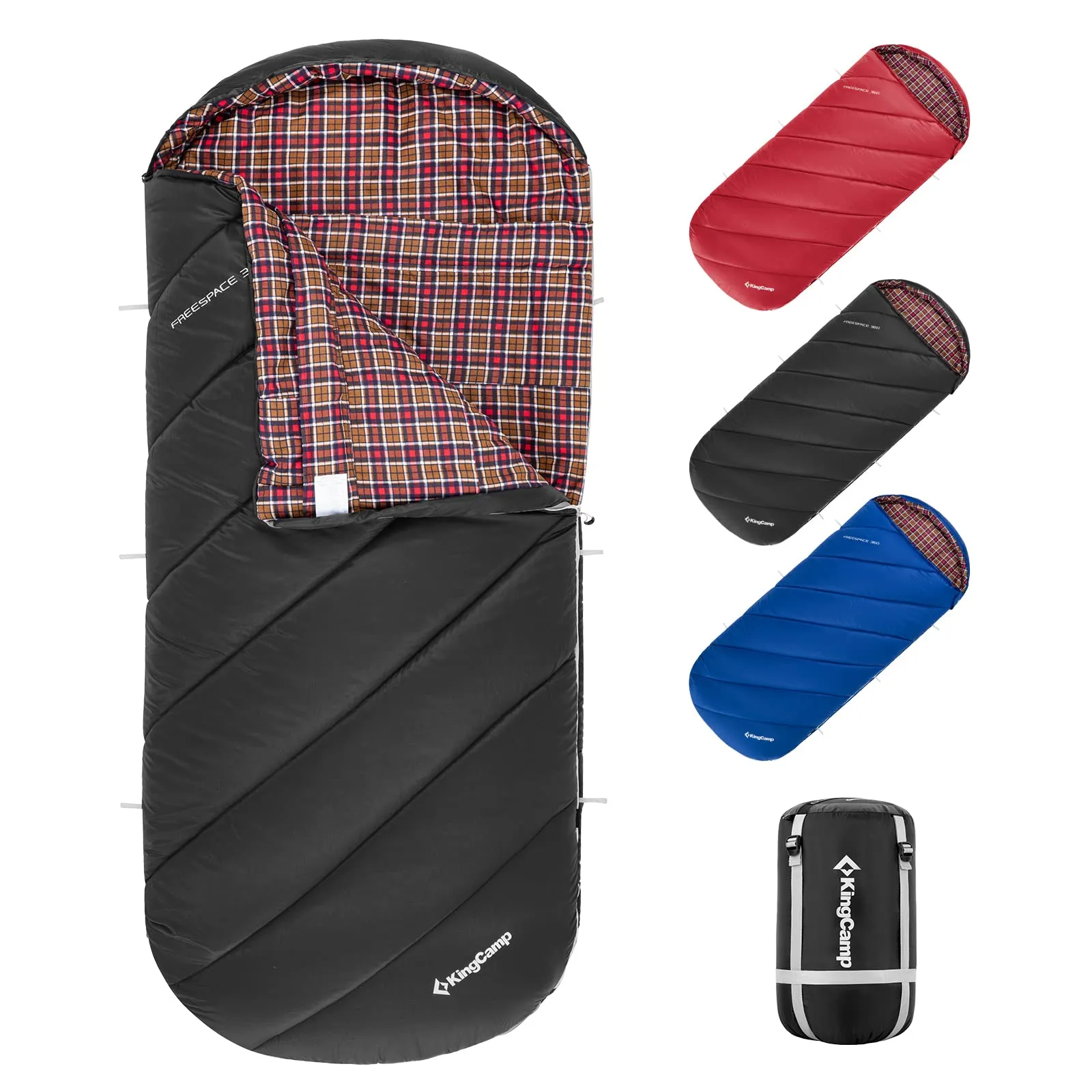 KingCamp Plus Size 3-4 Season Sleeping Bag