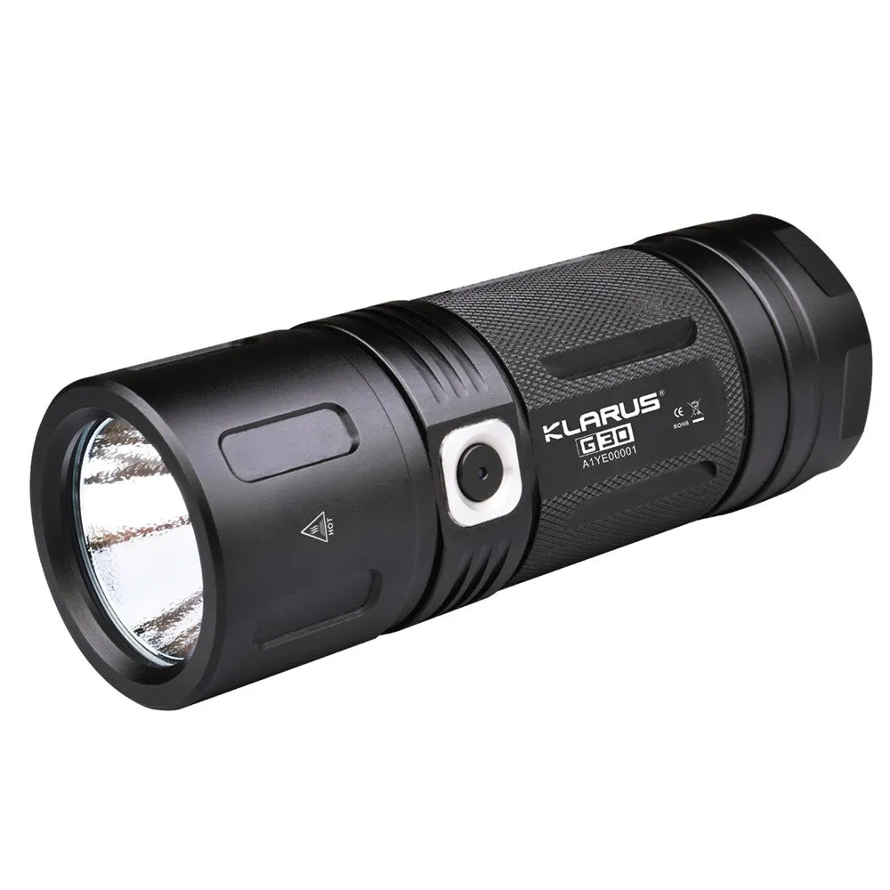 Klarus G30 CREE MT-G2 LED Flashlight - 2450 Lumens