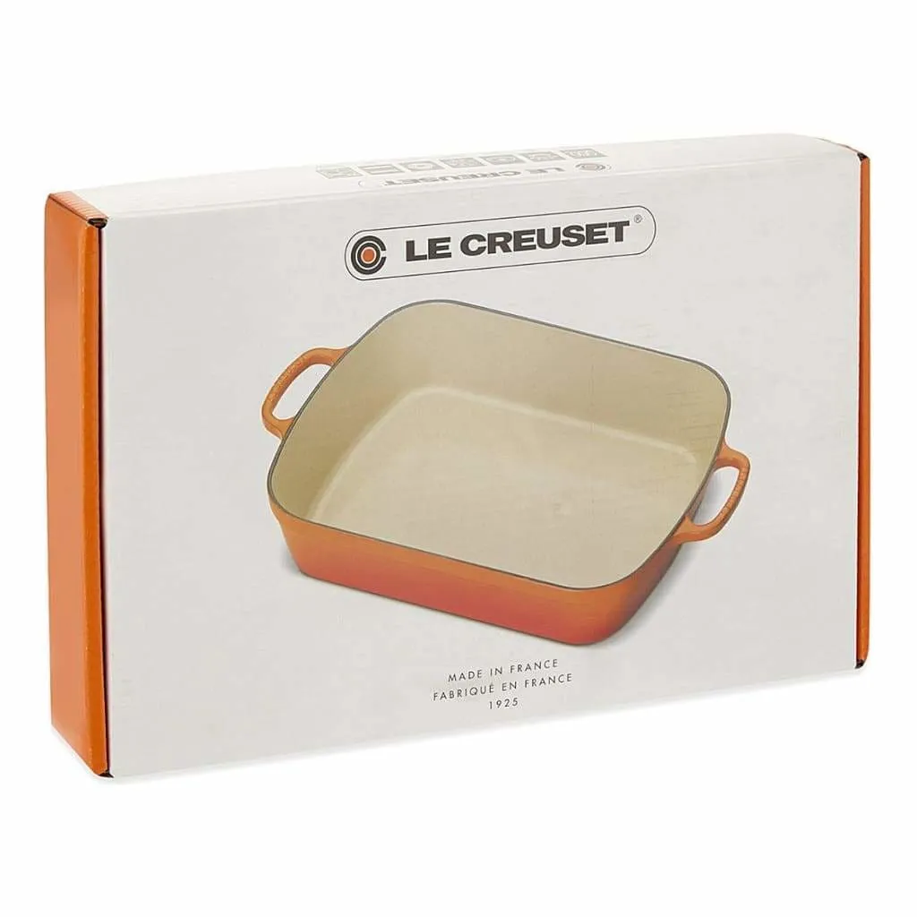 Le Creuset Signature Cast Iron Rectangular Roaster 33cm Volcanic