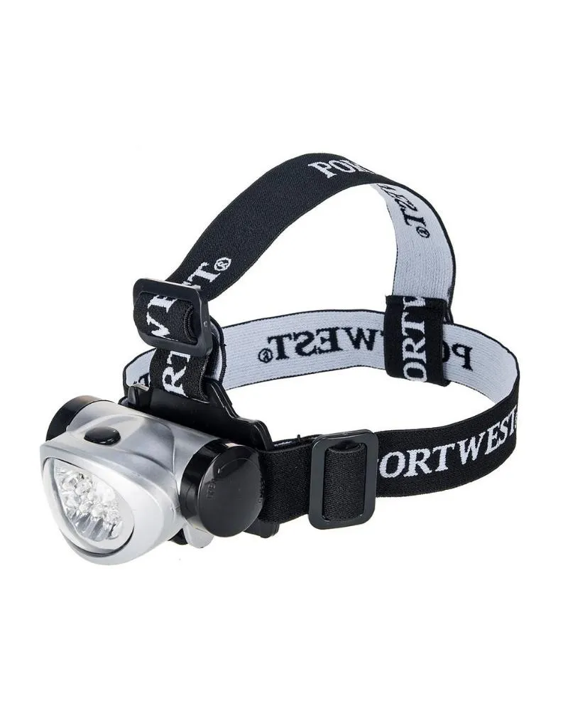 LED Head Light - Silver