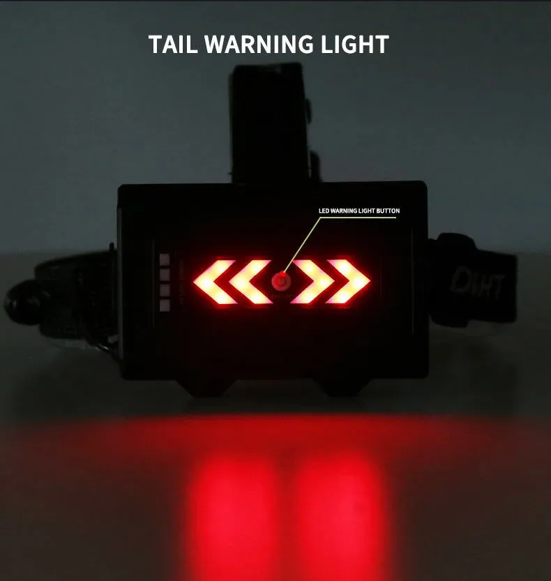 LED Headlight Fishing Headlight 4 mode retractable zoom waterproof super bright camping light Type-C USB charging camping light