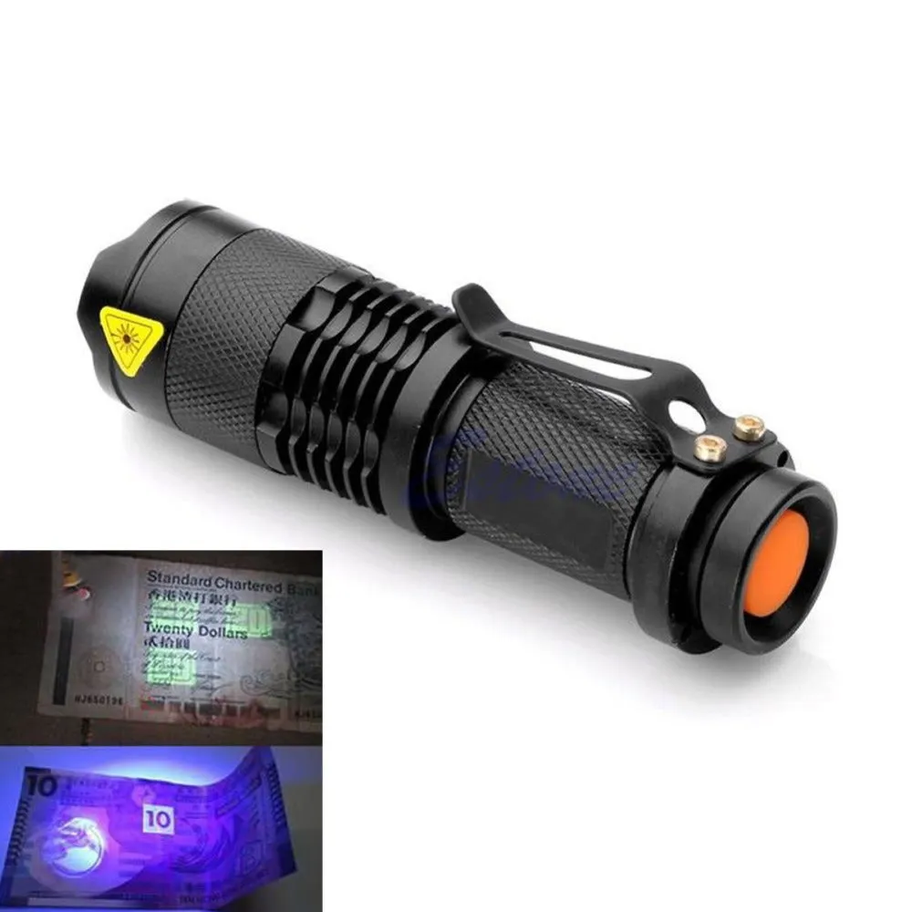 L.E.D. UV Black Light Pocket Torch