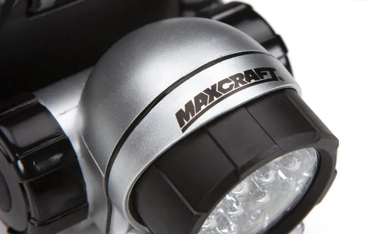 Maxcraft 60197 14 LED Ultra Bright Headband Worklight