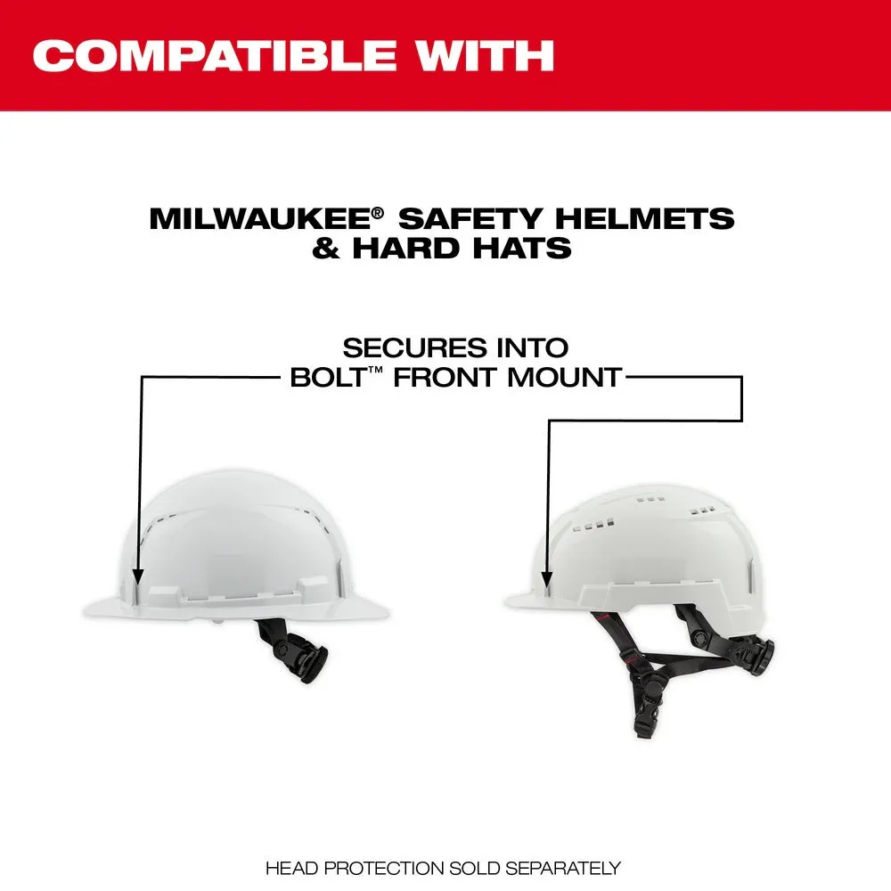 Milwaukee 48-73-1415 BOLT Eye Visor - Tinted Dual Coat Lens (Compatible with Milwaukee Safety Helmets & Hard Hats)