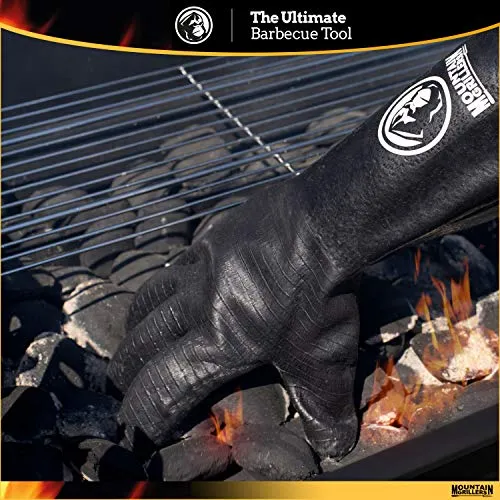 Mountain Grillers Extreme Heat Resistant Gloves Waterproof Fireproof Oil Resistant