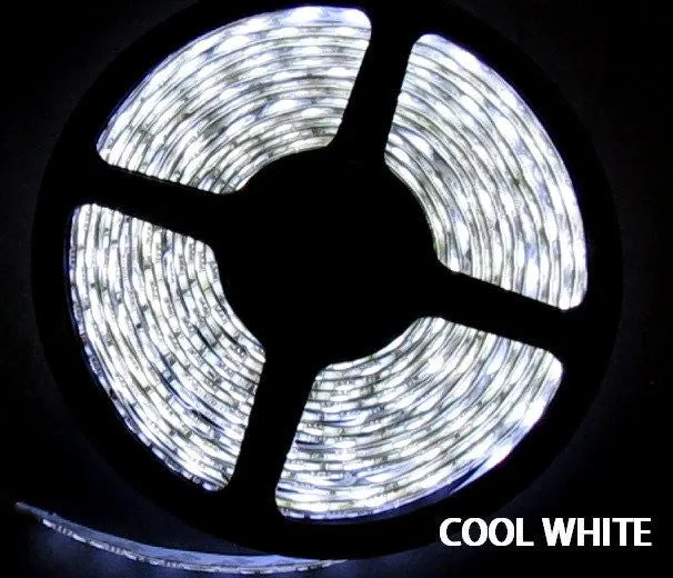 NovaBright 5050SMD Cool White Flexible LED Light  Strip 16 Ft Reel Kit