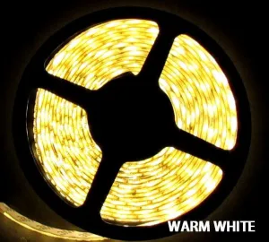 NovaBright 5054SMD Warm White Super Bright Flexible LED Light  Strip 16 Ft Reel Only