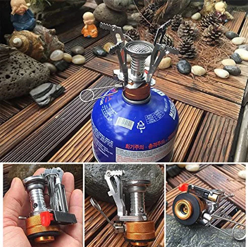 Portable Gas Stove Folding 3000W Mini Camping Stove Cooker