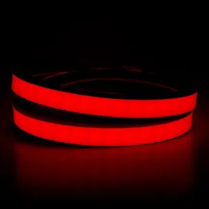 Red LED Neon Flex 220V 240V Top Bending 20cm Cutting IP65 with UK Plug