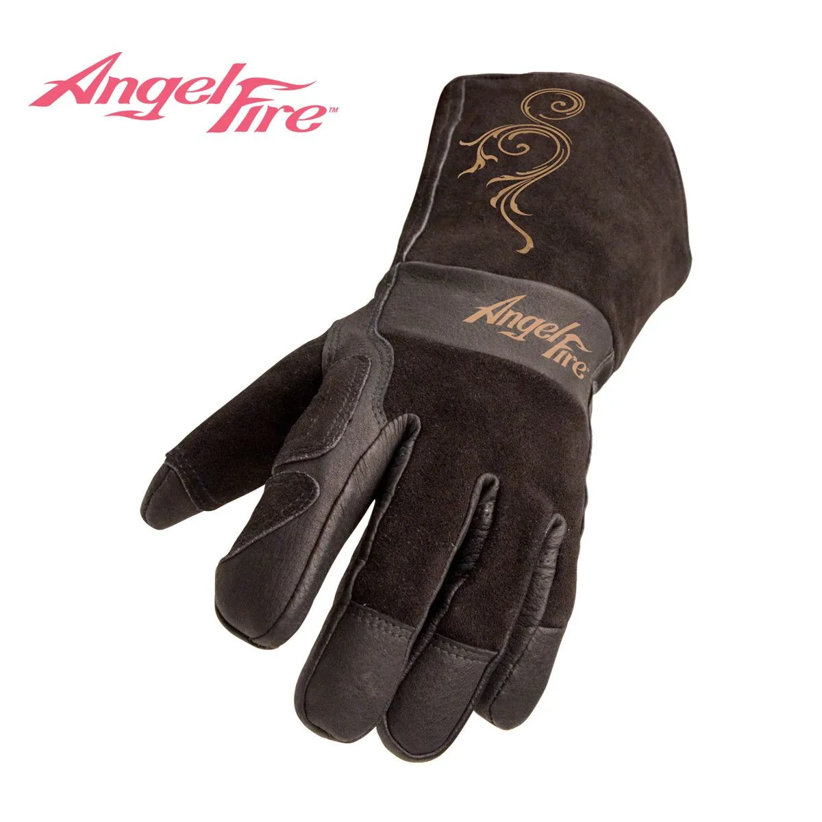 Revco LS50 AngelFire Women's Pigskin Stick/MIG Welding Gloves (72 Pairs)