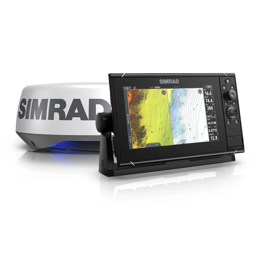 Simrad NSS12 evo3s Radar Bundle C-Map Enhanced and Halo 20 